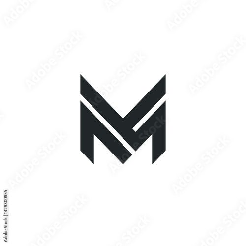 Free Download Letter M Logo Lettermark Monogram - Typeface Type Emblem Character Trademark - GFXLoad
