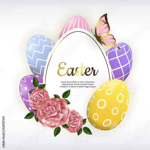 Happy Easter background 