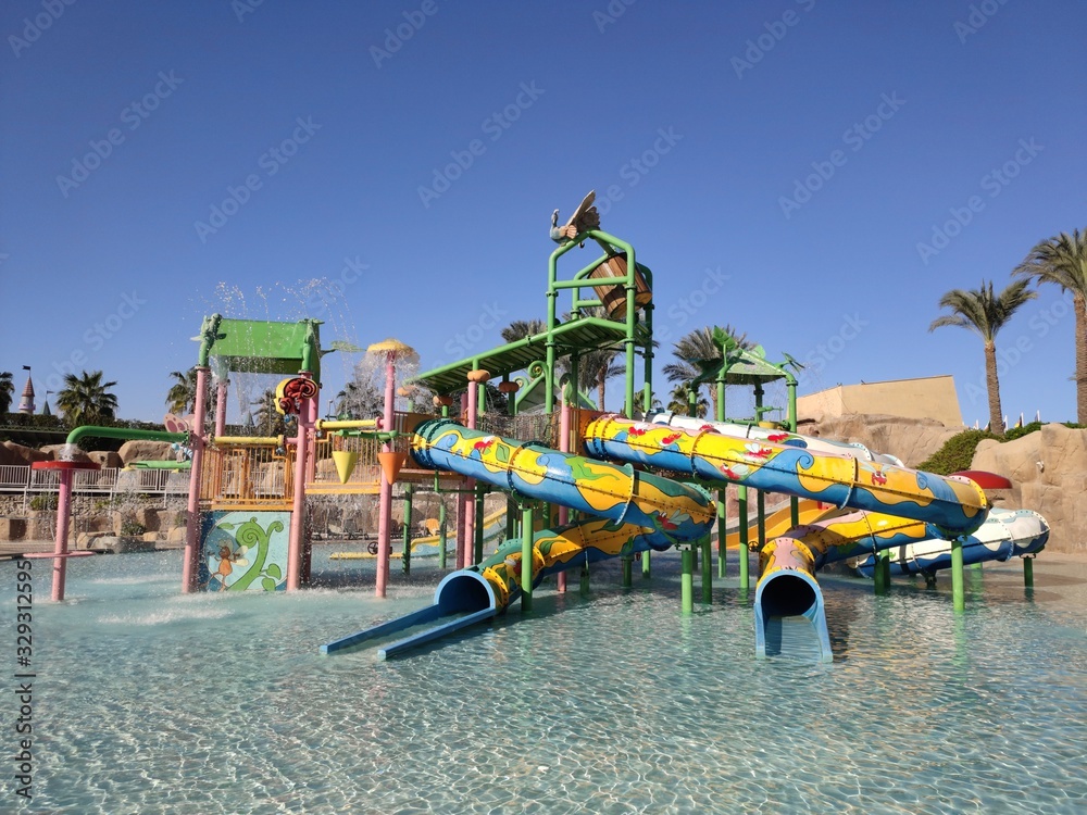 water park in the hotel