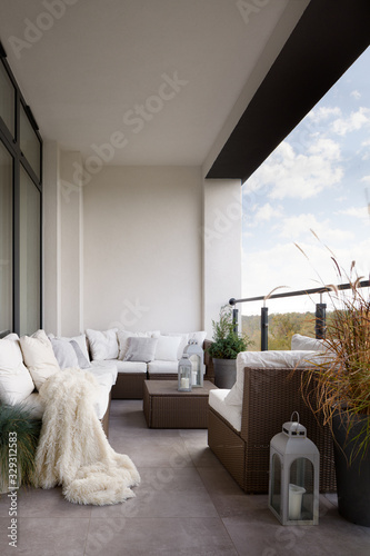 Elegant designed balcony