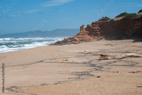 La spiaggia di Scivu