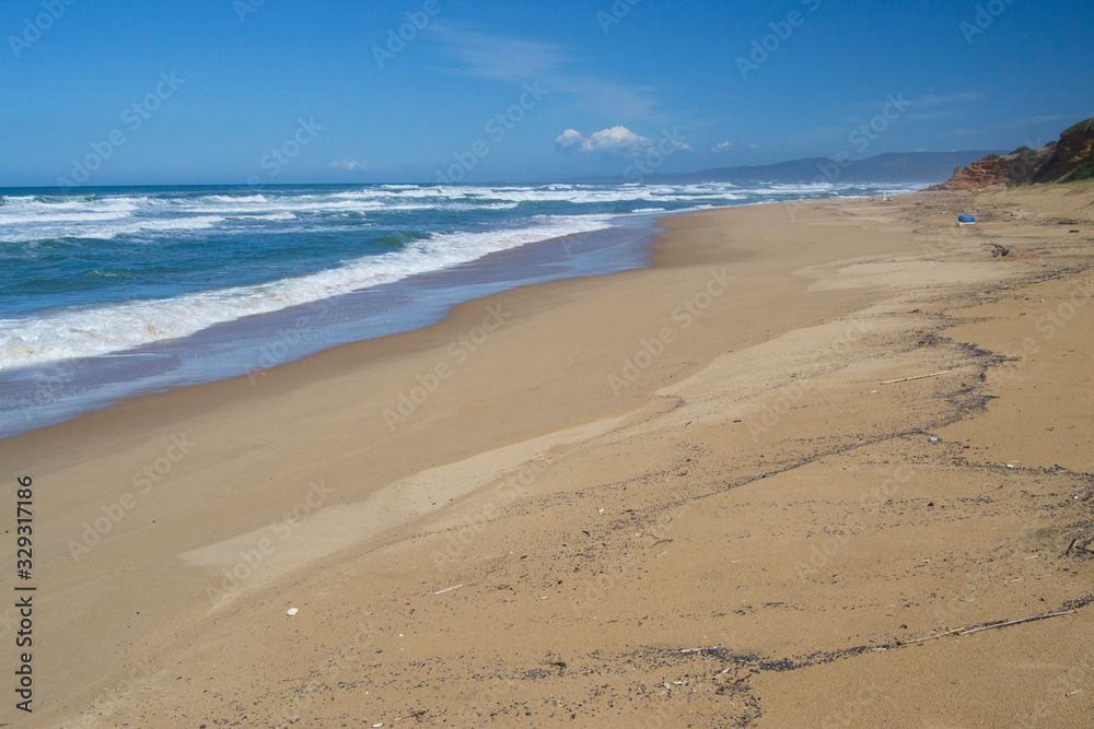 La spiaggia di Scivu