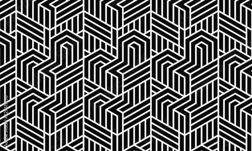 Stylish decorative seamless pattern background