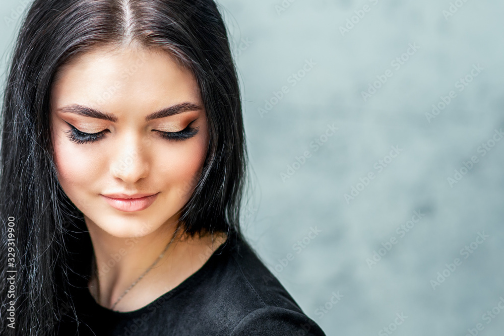 Fototapeta premium Portrait of young woman.