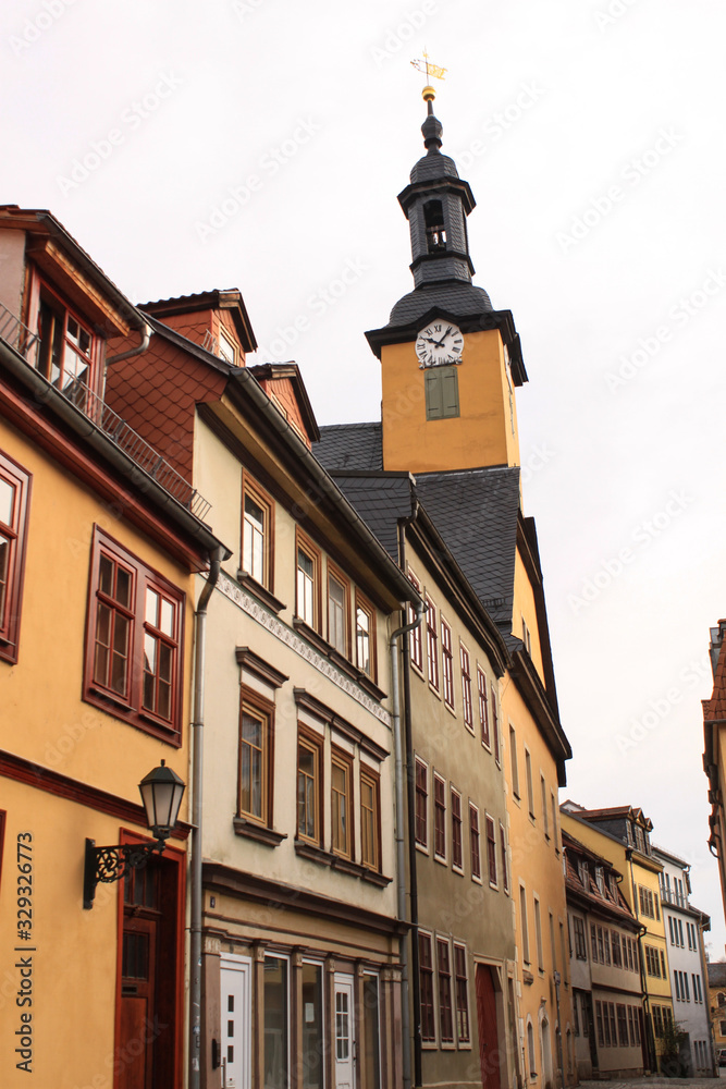 Altstadtblick im thüringischen Rudolstadt