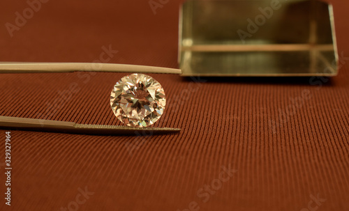 Selected diamonds In the tong