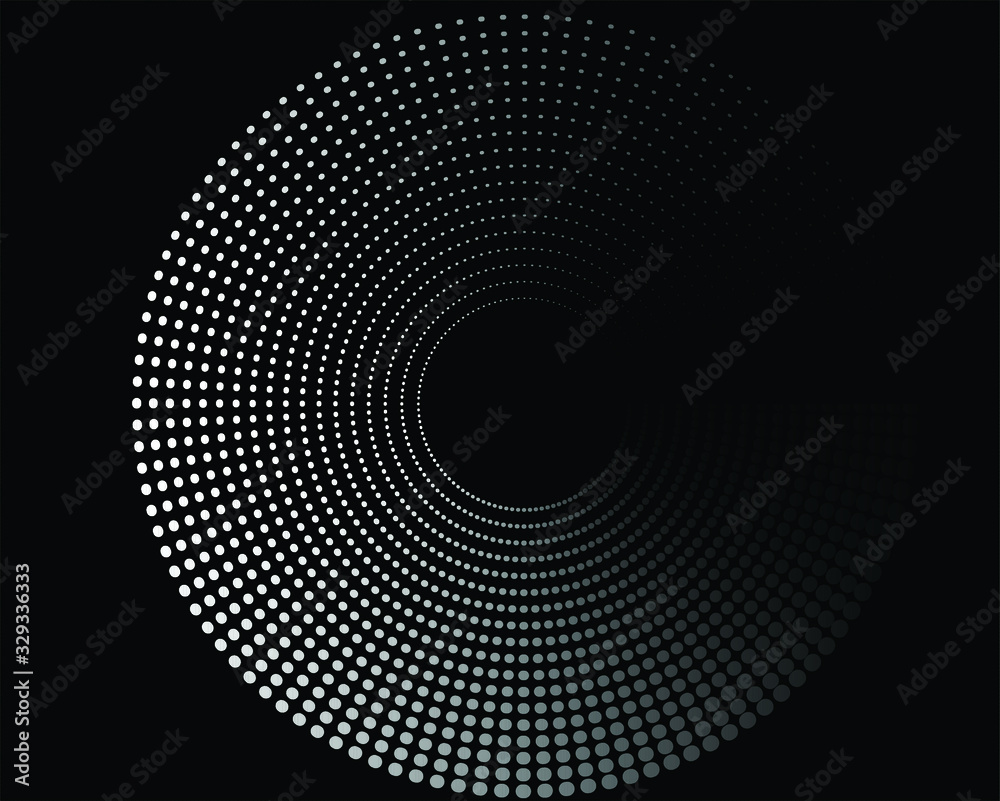 Stripe Circle vector background, abstract pattern. Radiating circle graphics isolated on white.Design element for prints, web pages, template
