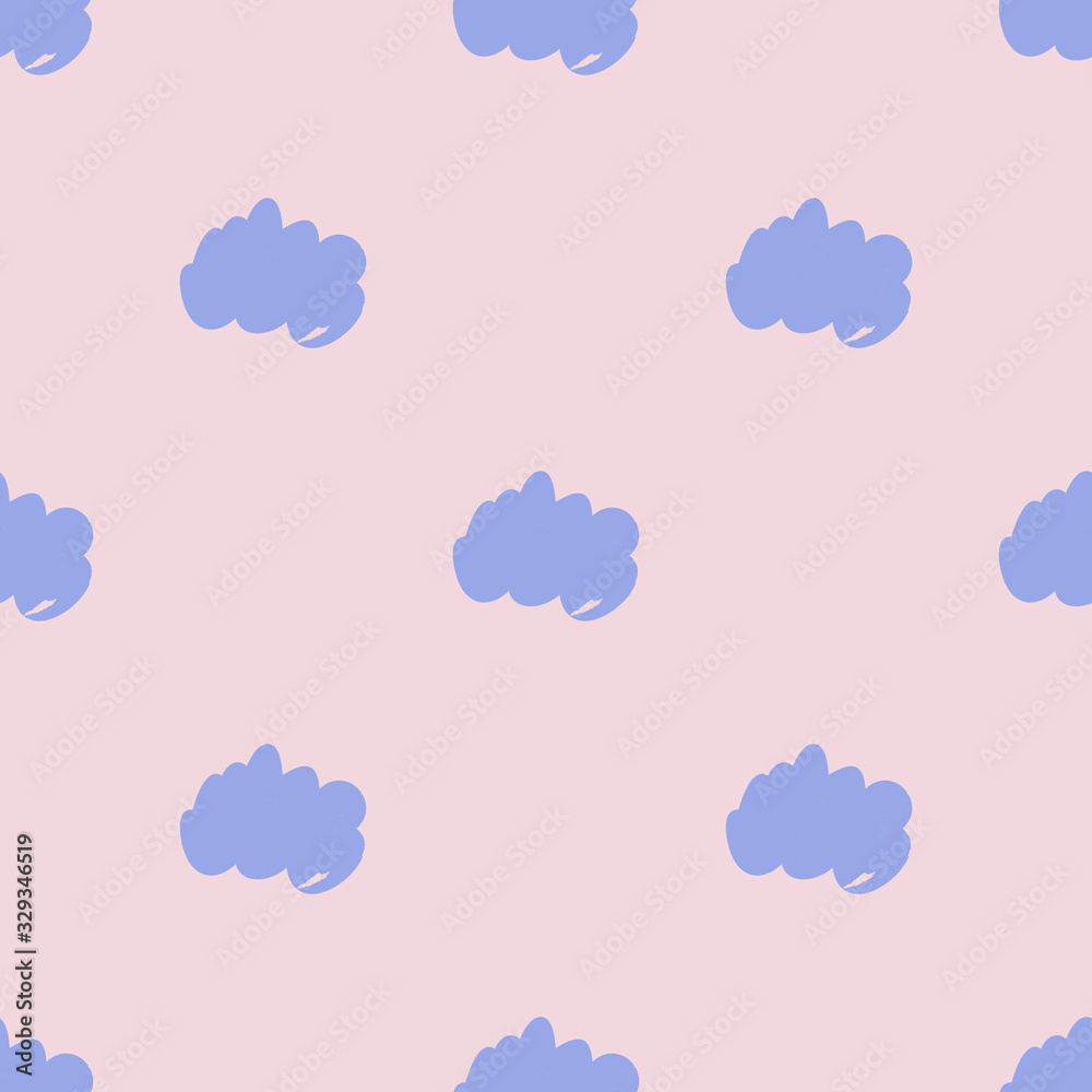 Weather seamless pattern. Kids textile design Weather seamless pattern. Kids textile design