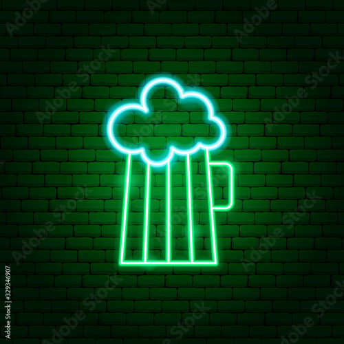 Beer Mug Neon Sign
