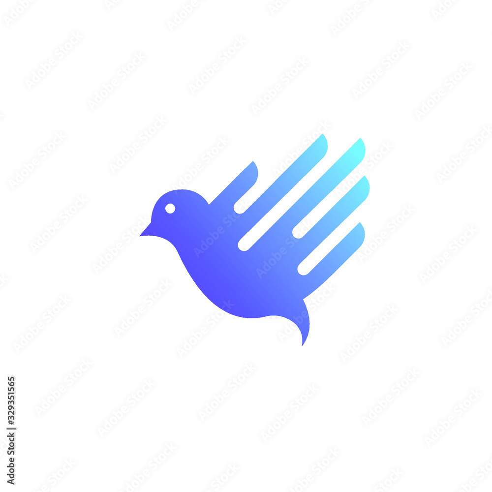 Obraz premium bird logo 