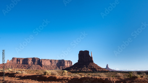 View at Monument valley, USA