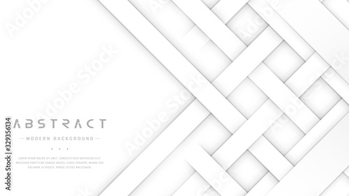 Luxury White Realistic Texture Abstract Background