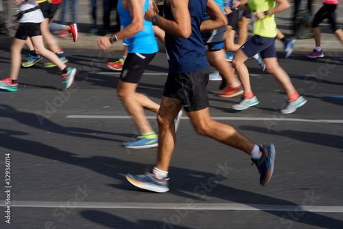 Marathon, Laufen