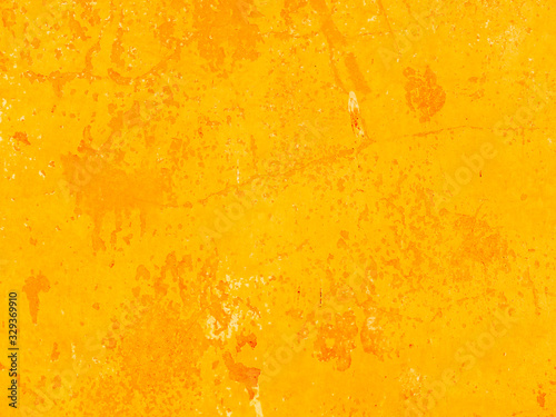Abstract background painted in Golden yellow