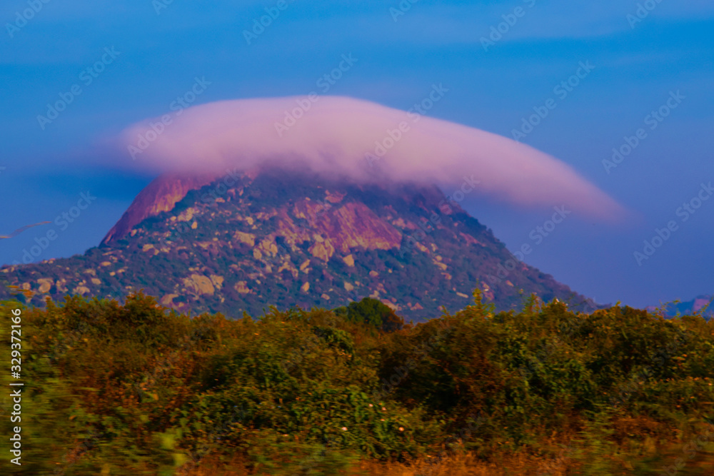 cloud cap, mountain, hill, stonyhill, sky, roadtrip, travel, magical kenya, wallpaper, background, nature