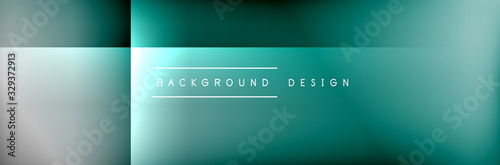 Abstract background - squares and lines composition created with lights and shadows. Technology or business digital template