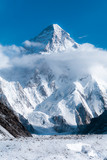 K2 mountain from Concordia, the second highest mountain in the world, Pakistan