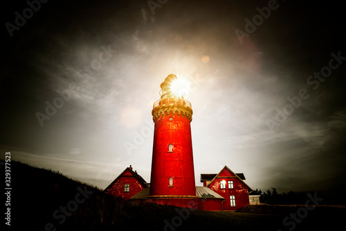 Bovbjerg Fyr Leuchtturm in Dänemark