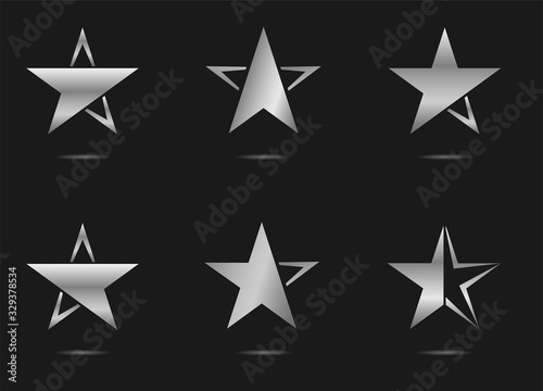 Star symbol icons