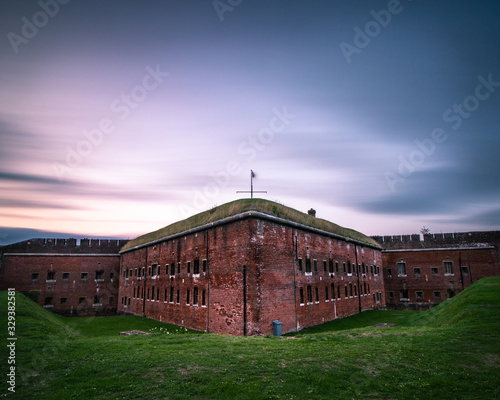 the exterior of Fort nelson in portsmouth