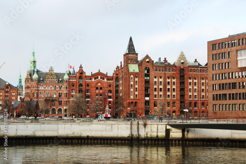 Hafencity quater in Hamburg, Germany