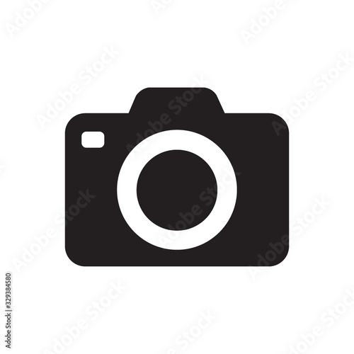 Photo camera vector icon