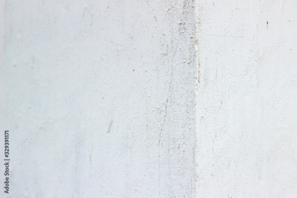 Fototapeta premium Corner of a painted house wall
