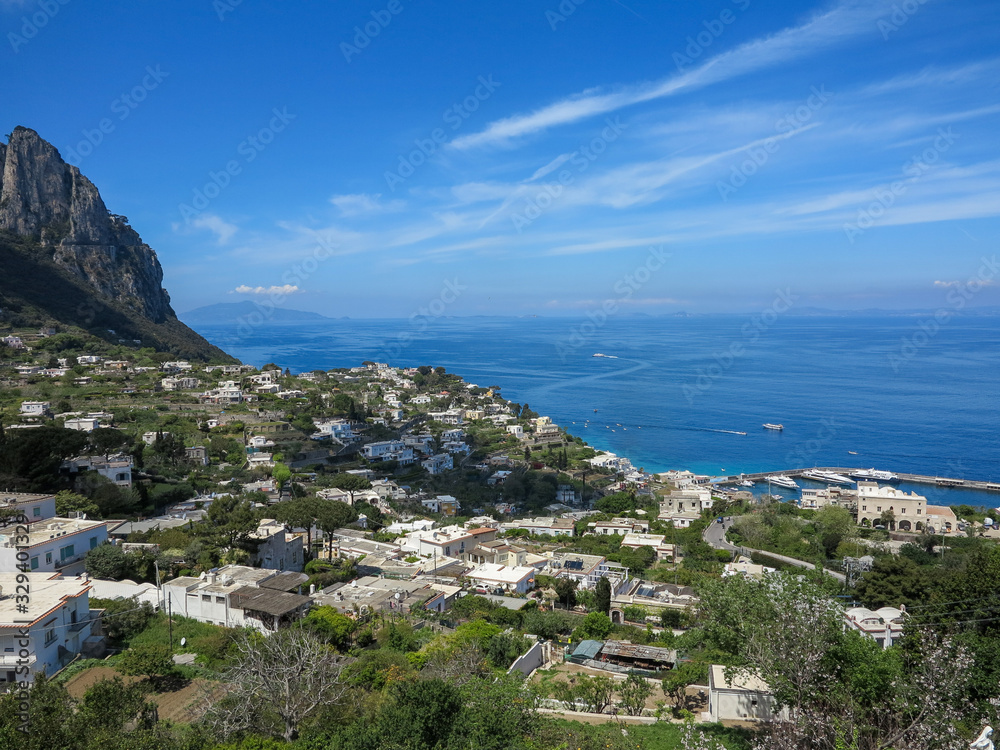 Vista di Capri