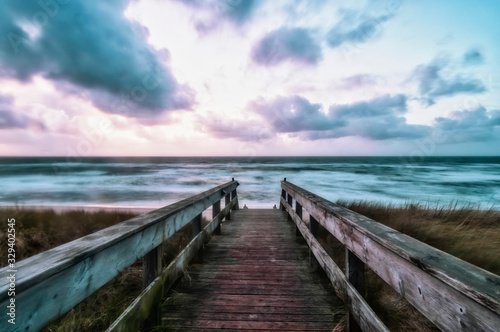 The Way to the Beach  Wenningstedt  Sylt  Germany