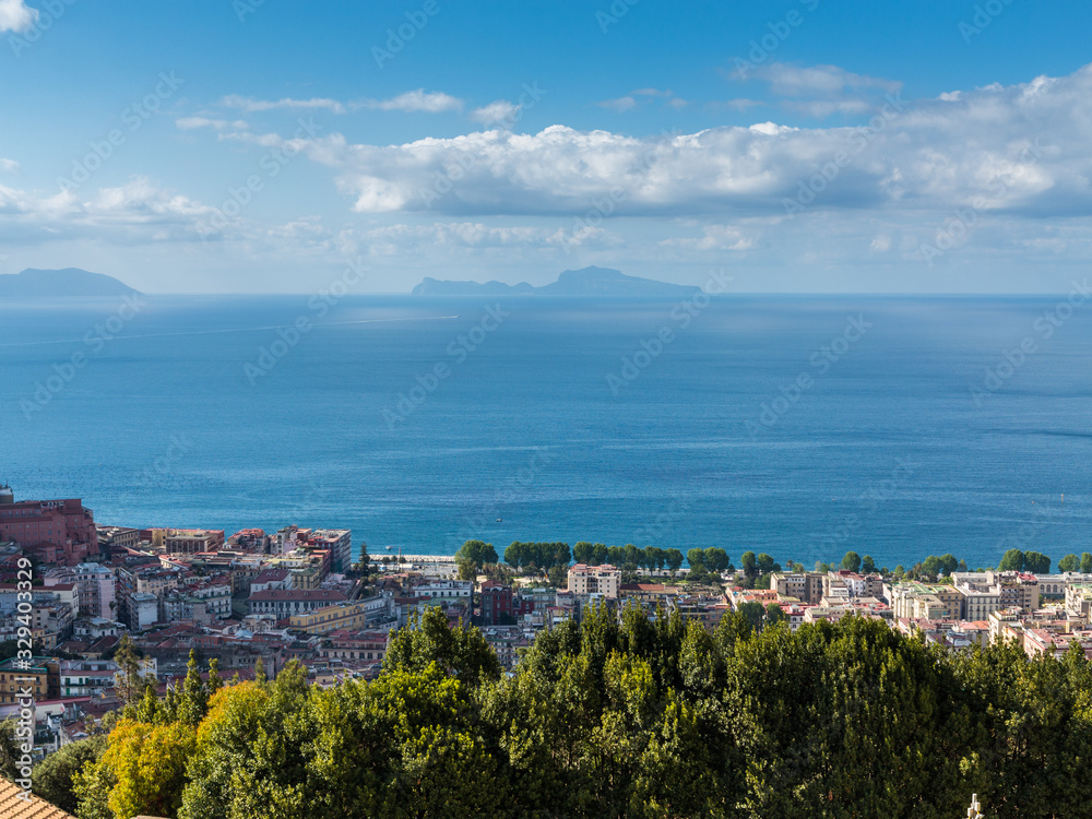 Fototapeta premium Panorama da Napoli