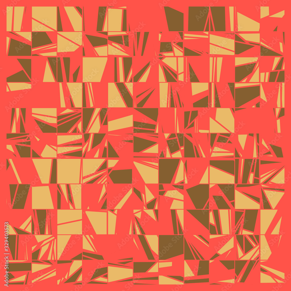 Abstract Random Color Poligones Generative Art background illustration Abstract Random Color Poligones Generative Art background illustration