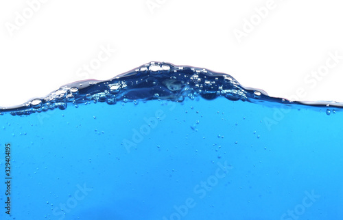 The surface of the water