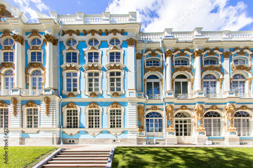 The Catherine Palace in Saint Petersburg, Russia