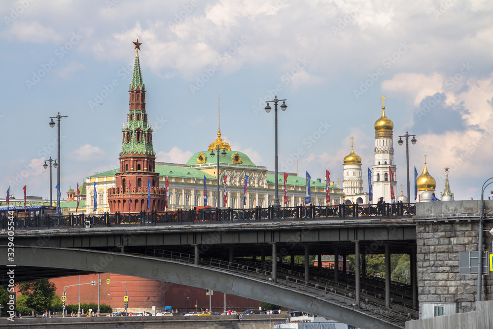 View of the Moscow Kremlin, Russia