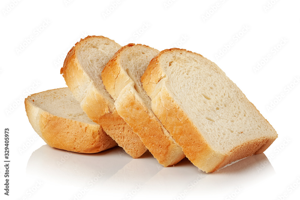 Wheat bread slices