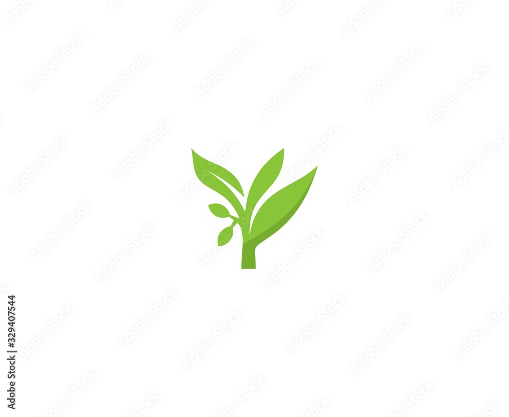 Fototapeta premium Plant logo