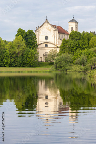 Klaster near Nova Bystrice  Jindrichuv Hradec District  South Bohemian Region  Czech Republic