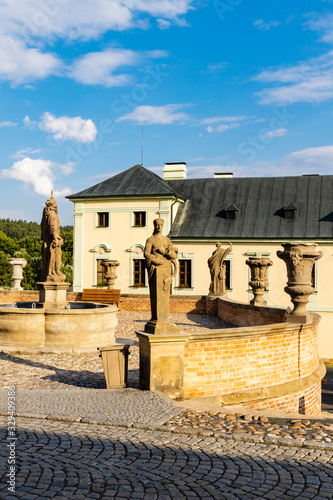 Manetin castle, Western Bohemia, Czech Republic photo