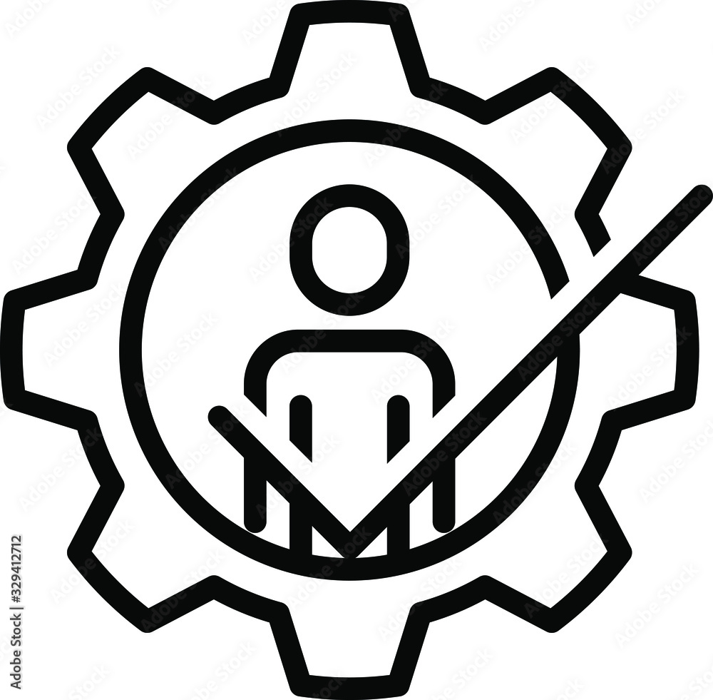 Capable icon, vector line illustration Capable icon, vector line illustration