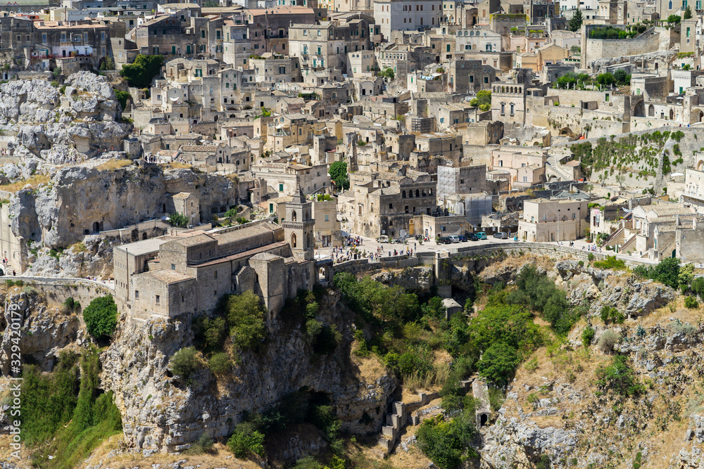 panoramic view of Matera