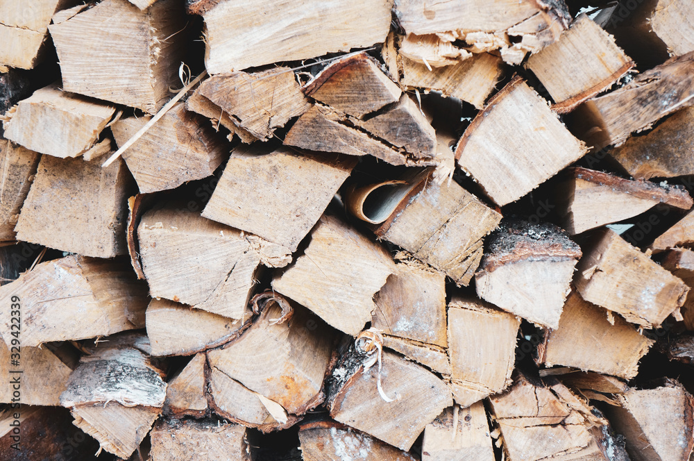 texture of chopped chopped firewood for background and your text texture of chopped chopped firewood for background and your text