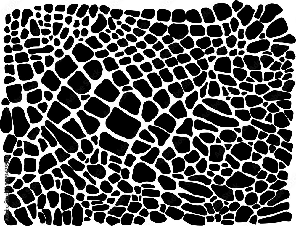 Animal print background. Reptile skin. Stock Illustration | Adobe Stock