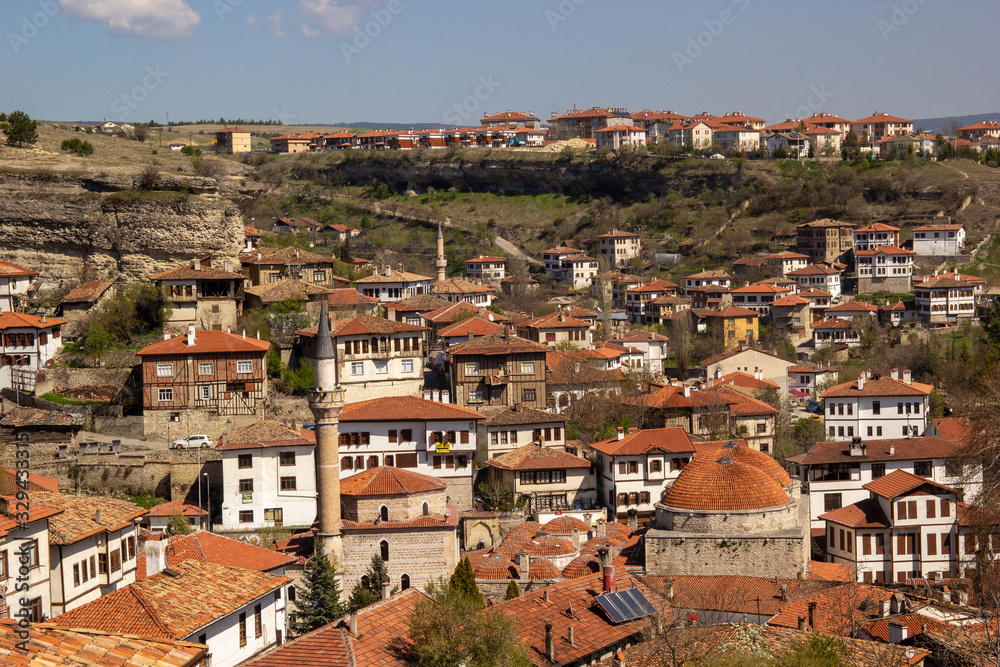 ottoman old houses safranbolu panorama