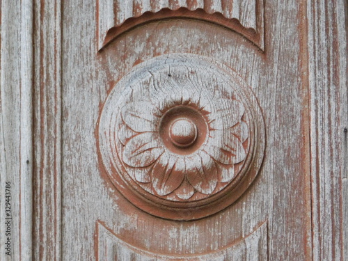 madera antigua puerta adorno casa