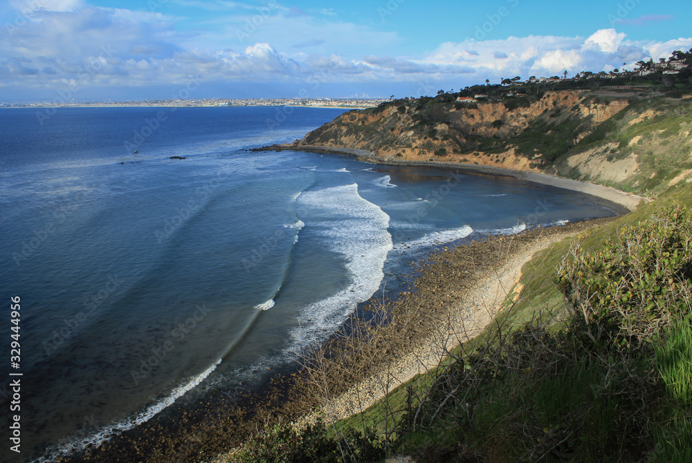 Bluff Cove on the Palos Verdes Peninsula, Located in the South Bay of Los Angeles County, California