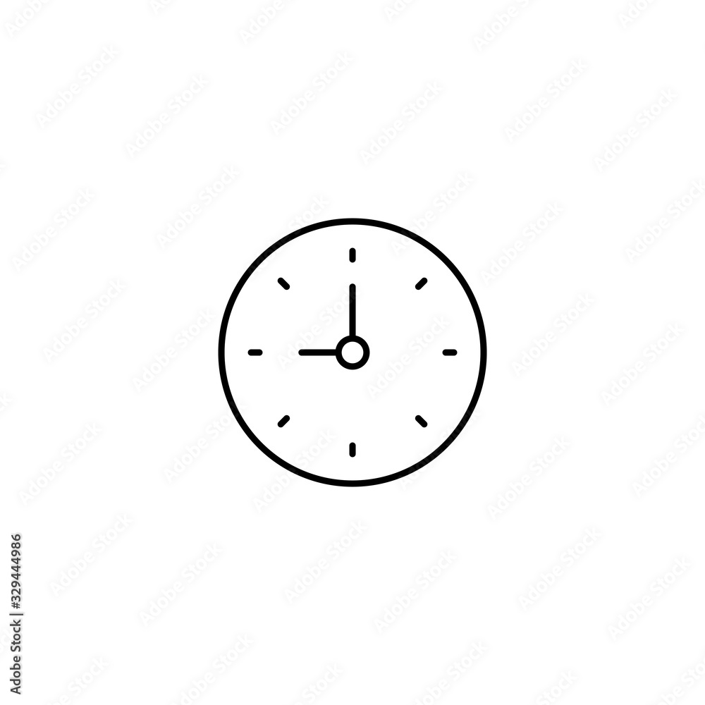 Clock icon. Time icon vector. Clock icon. Time icon vector.