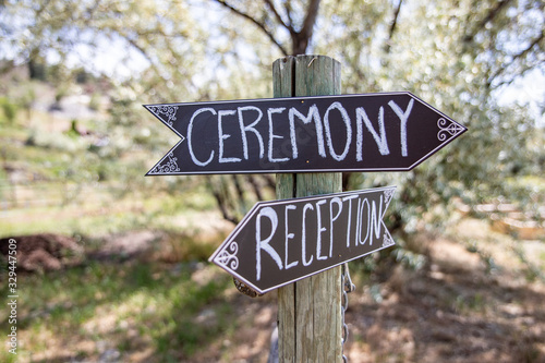  ceremony sign 