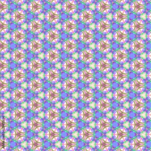 Beautiful multicolor kaleidoscope texture. Ornament for website, corporate style, fashion design and house interior design, as well for hand crafts and DIY. Endless texture.