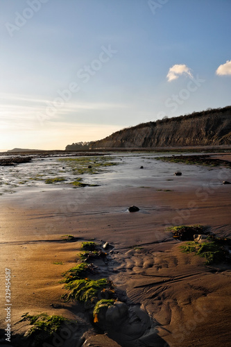 Beach at Lavernock point, Wales UK