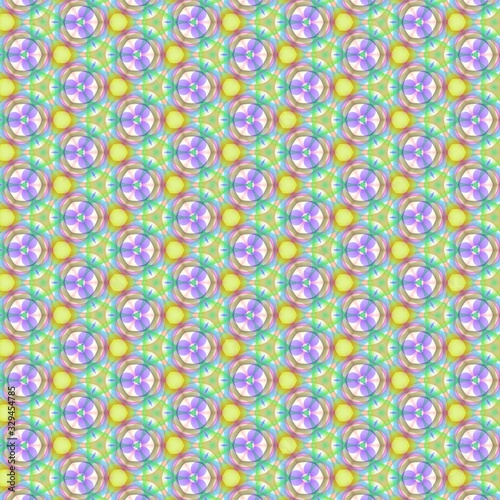 Beautiful multicolor kaleidoscope texture. Ornament for website, corporate style, fashion design and house interior design, as well for hand crafts and DIY. Endless texture.